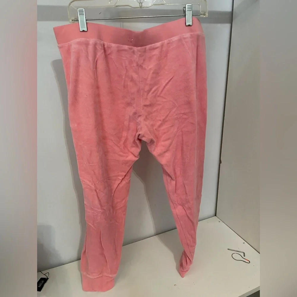 Juicy Couture Pink Sweatpants Cozy Lounge Wear - Picture 4 of 4